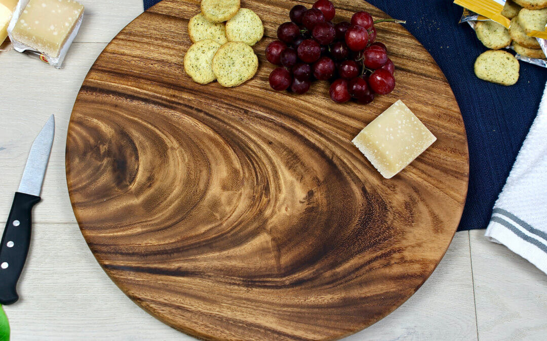 LARGE ROUND CHARCUTERIE BOARD